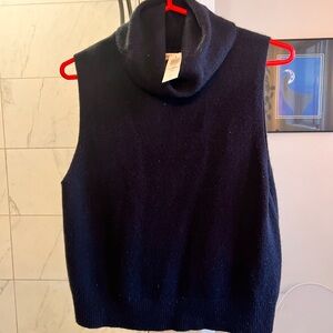 Wilfred Cashmere sweater tank turtleneck size small